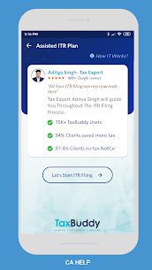 Download TaxBuddy Tax Compliance Service  Max Tax Savings v3.0.5  (Earn Money) Free For Android 7