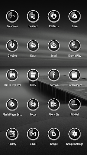 Jackman White - Icon Pack Screenshot 3 - AppWisp.com