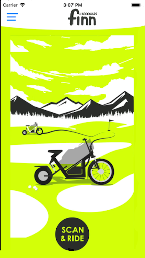 Android application Finn Scooters screenshort