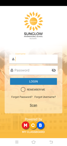 Sunglow Parent Portal Screen 2