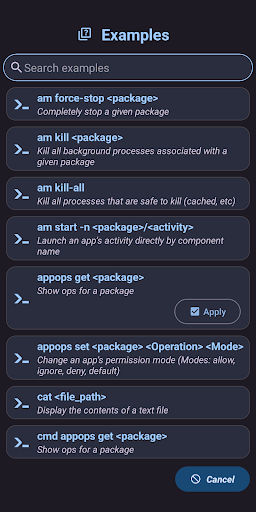 aShell - Your Local ADB Shell screenshot 4