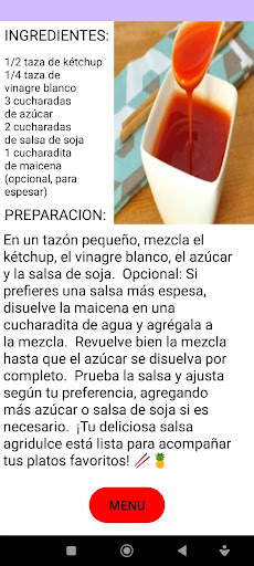 RECETA CHINA Screen 3