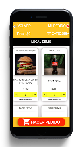 ONDA MARKET APP Screen 2