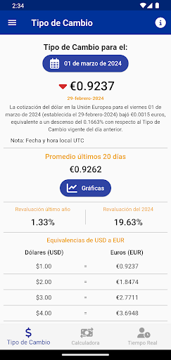 Vista previa de la aplicación