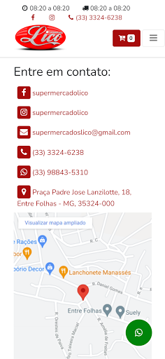 Supermercados Lico Screen 2