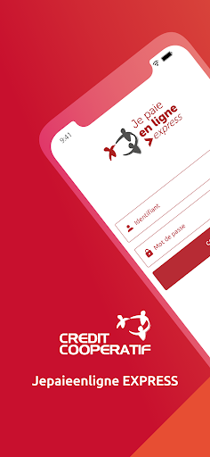 Android application Jepaieenligne Exp Crédit Coop screenshort