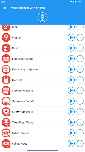 Voice changer with effects - Entertainment - apps