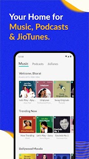 JioSaavn - Music & Podcasts Screenshot