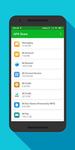 Android application APK Backup screenshort