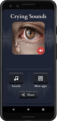 Crying Sounds Screen 2