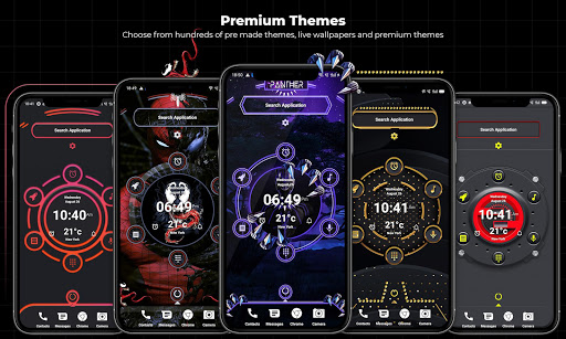 Alpha Hybrid Launcher 4D theme - Personalization - apps