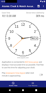 Atomic Clock & Watch Accuracy Tool (with NTP Time) 1.8.1 (AdFree)
