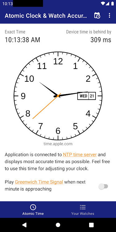 Atomic Clock & Watch Accuracy - 2.0.9 - (Android)