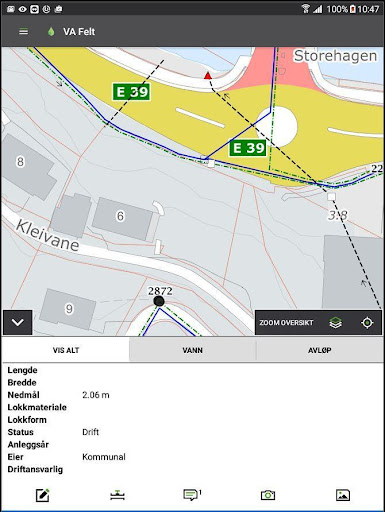 NORKART VA Felt Screen 2