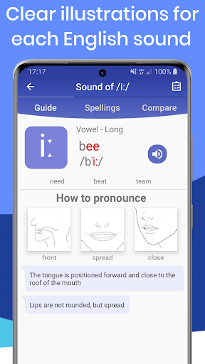 Screenshot of Speakometer-Accent Training AI