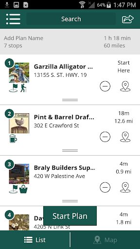 Screenshot of Visit Palestine, TX