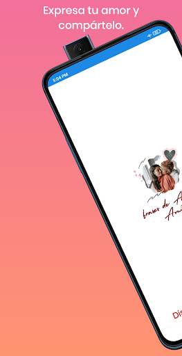 Android application Comparte Frases Amor y Amistad screenshort