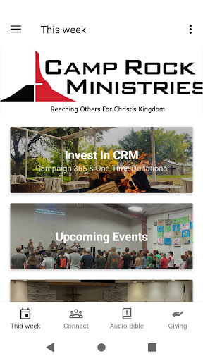 Camp Rock Ministries Screen 3