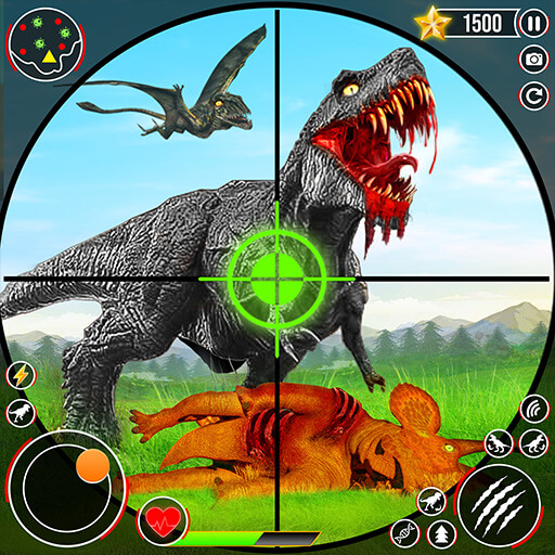 Wild Dinosaur Hunting Gun Game 1.80 Icon