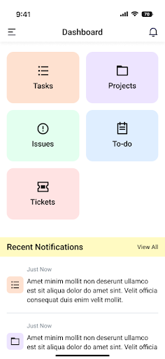 Android application Jainam Campus screenshort