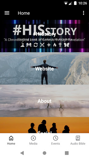 Android application Centralia Christian Church screenshort