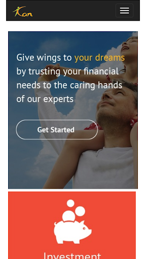Android application ICAN INDIA screenshort