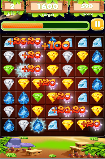 Jewel Bomb Match 2 Puzzle