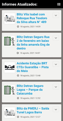 Alerta Rio Informes Lei Seca Screen 3