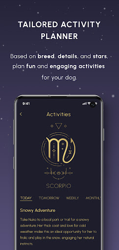 ASTROPAWS - Stars & Activities Screen 3