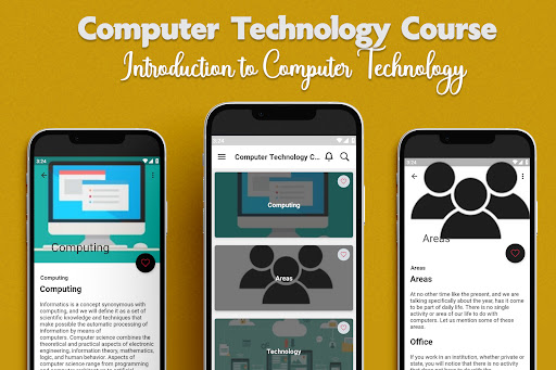 Android application Computer Technology Course screenshort