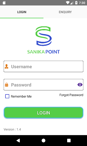 Android application Sanikapoint screenshort