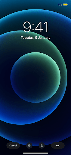 Wallpaper iOS Screen 3