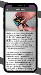 Haylou RS4 Plus Watch Guide