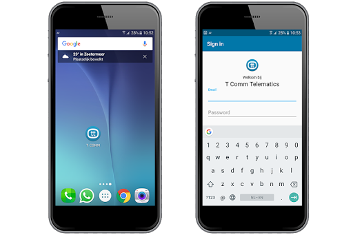 Android application ACTT screenshort