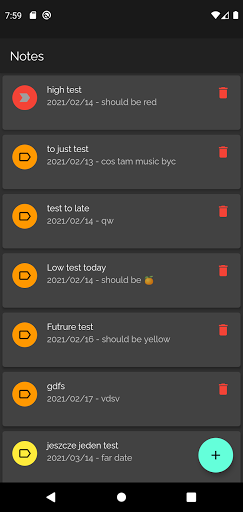 Android application todo_app screenshort