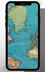Papel tapiz de mapa mundial