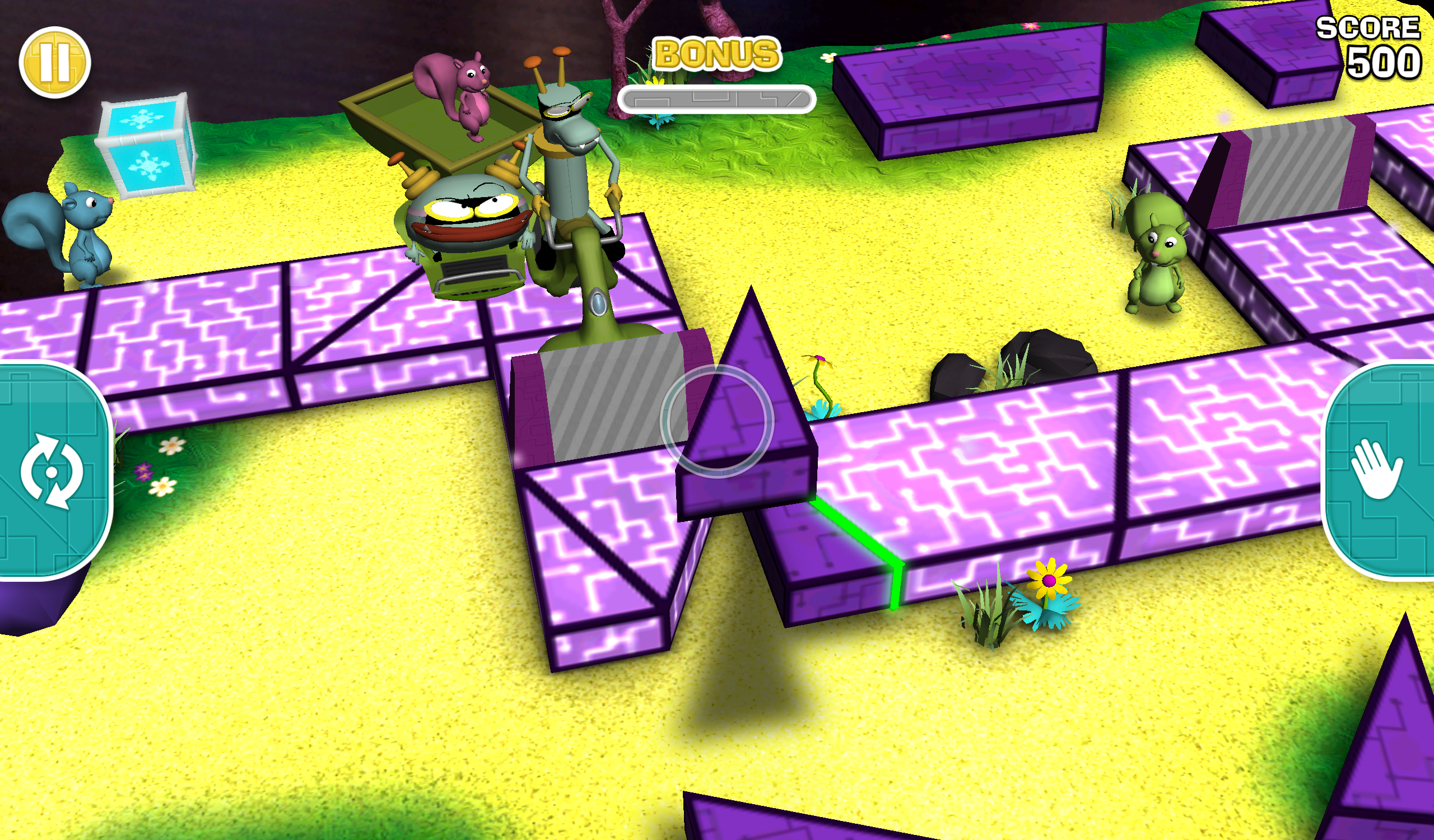 Android application CyberChase Shape Quest! screenshort