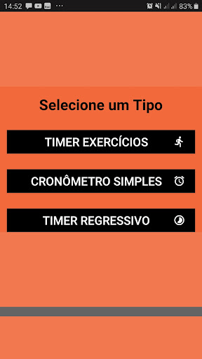 Android application Timer Pro e Cronômetro screenshort