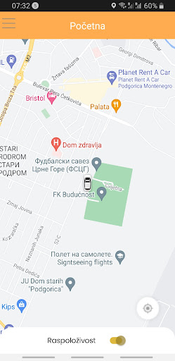 MTaksi Driver Screen 3