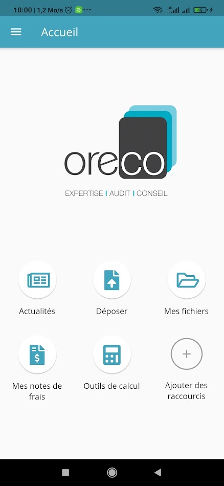 #1. ORECO (Android) Ved: MyCompanyFiles