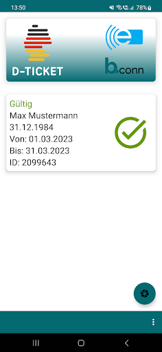 Deutschlandticket Kontrolle Screen 2