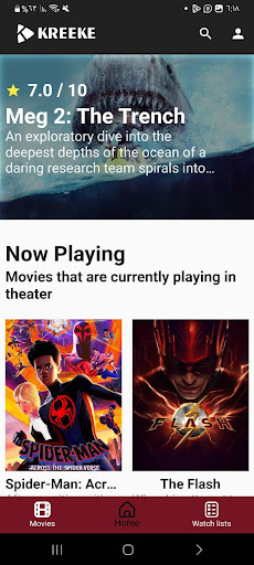 Android application Kreeke screenshort