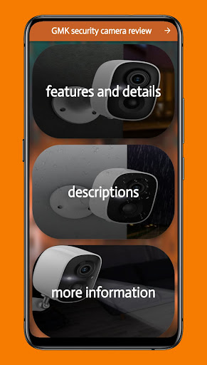 GMK security camera guide