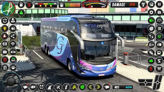 حافلة القيادة محاكاة لعبة