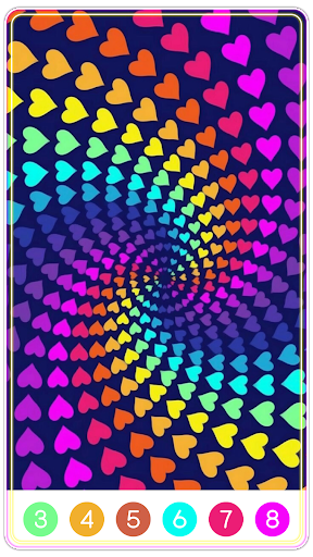 Pattern Art Color by Number screenshot
