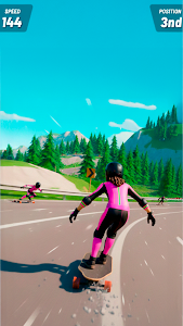 Downhill Skate Race poster 6