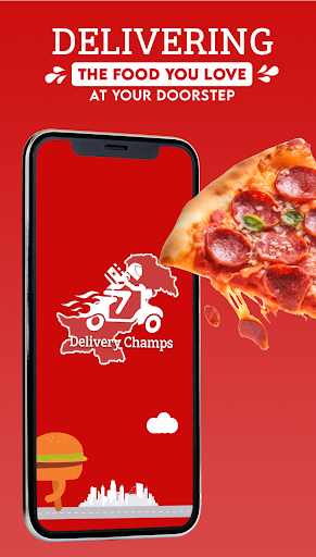 Android application Delivery Champs screenshort