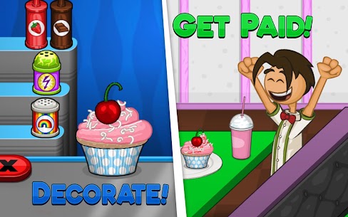 لعبة Papa’s Cupcakeria HD مهكرة 3