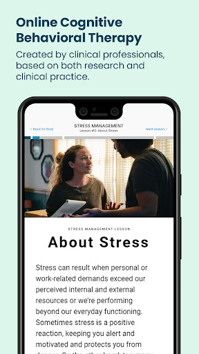 Sentio by Homewood Health Inc. Screen 3