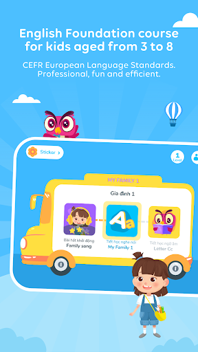 Android application Babilala: English For Kids screenshort